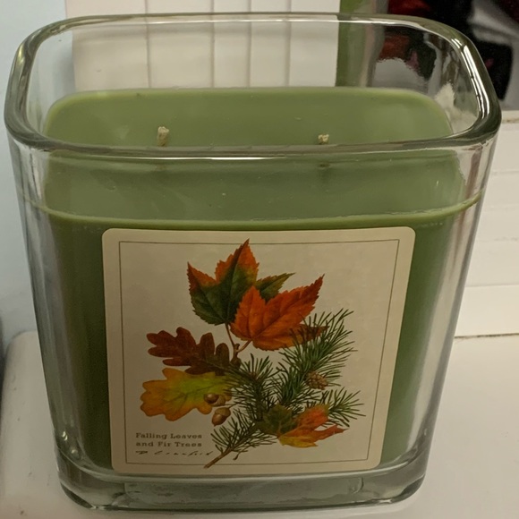 FLASHPOINT CANDLE “Falling Leaves” 2-WICK SOY CANDLE IN GLASS! Hand Poured USA - Picture 6 of 9